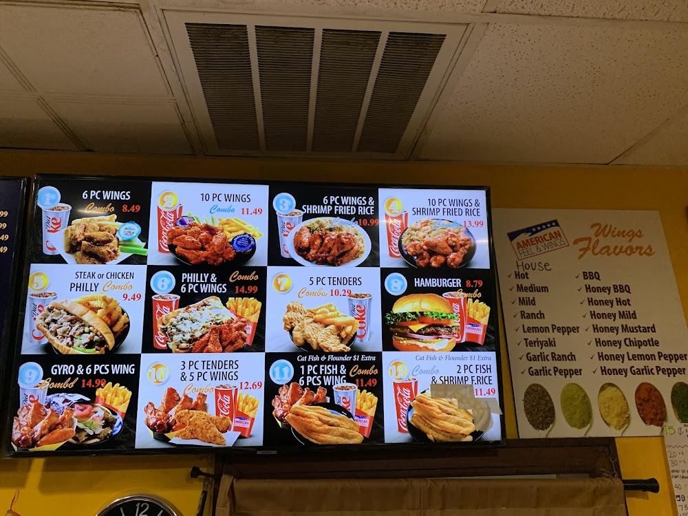 American Feel & Wings Menu image 4
